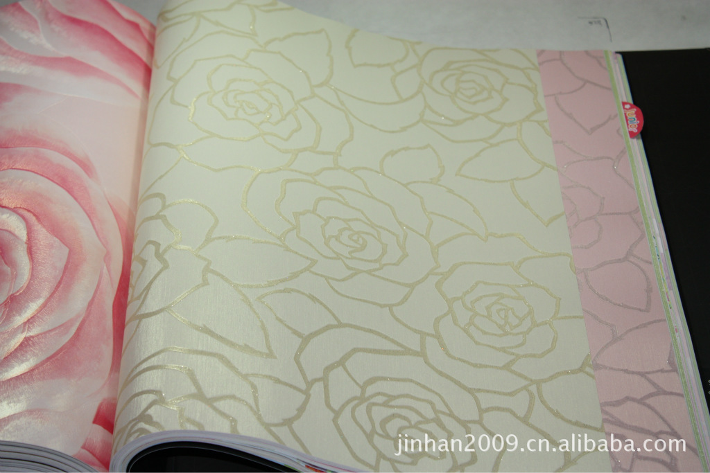 【韩国进口壁纸】韩国丝绸壁纸批发零售9098