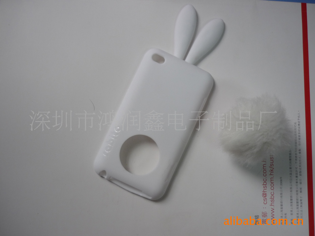 ipod touch4可愛兔子女郎-兔子耳朵-兔子套工廠,批發,進口,代購