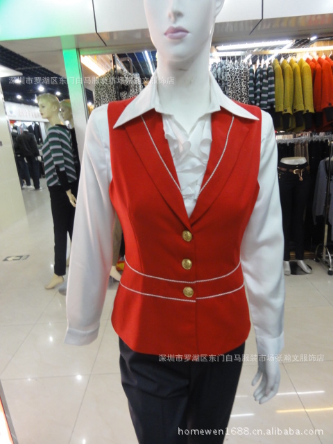 【<em>高档</em>时尚职业装马甲 <em>定做高档马甲</em> 专业<em>定做</em>
