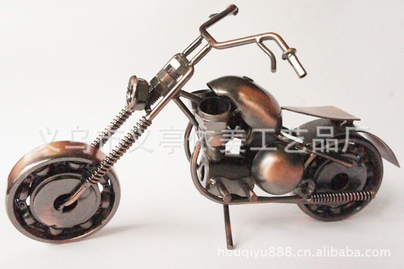 【厂家直销】金属工艺品 摩托车摆件 M13A】