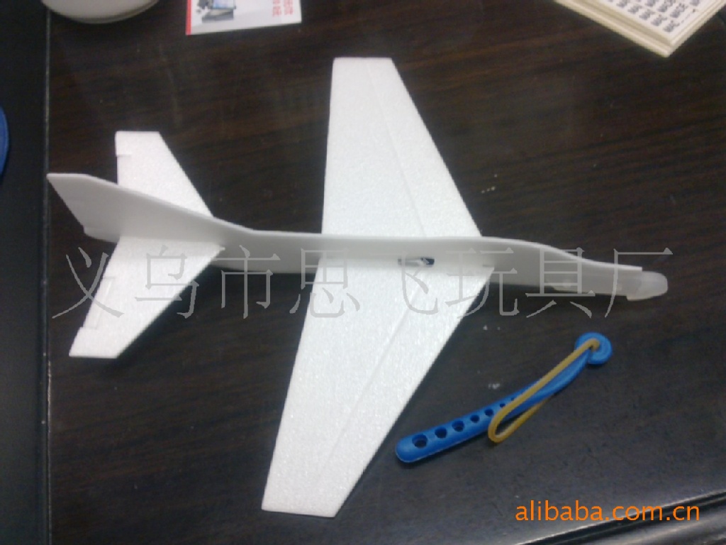 拼图、拼板-供应儿童益智 泡沫飞机模型 弹射飞