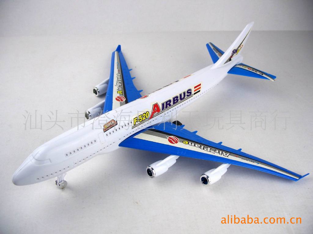航空模型-塑料玩具飞机场\/客运飞机场玩具\/塑料