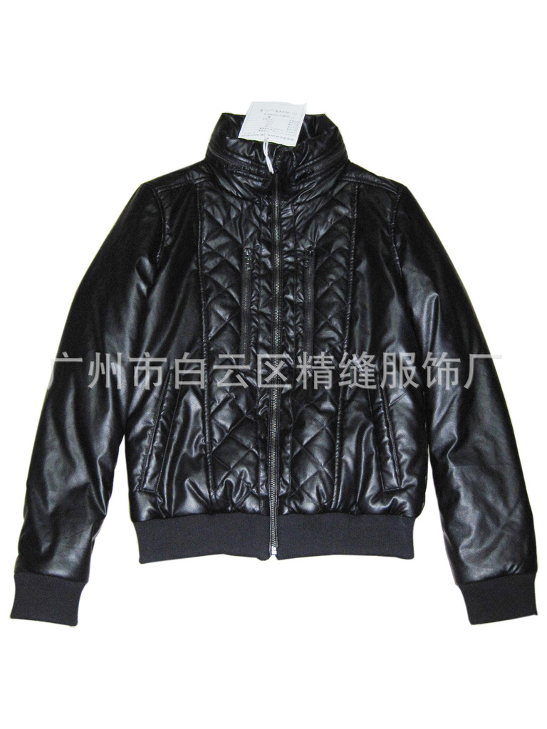 【<em>时尚</em> 潮流 英伦 <em>女性皮革外套</em> 加厚】价格,厂