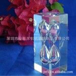 水晶沙漏 水晶胶沙漏 亚克力沙漏 水晶沙漏饰品 水晶饰品加工机械
