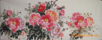 国画字画低价批发收藏送礼佳品 小六尺牡丹1823