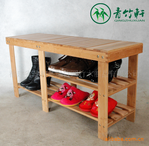 新款家具楠竹小家具放换鞋凳靴子凳90cm,新时尚做纸图片
