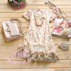 2201045粉 2012夏装新款 韩版女装两件套短裤淑女连衣裙