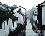 供应抽象油画 40*50江南古镇抽象油画 仿真抽象油画 抽象油画diy