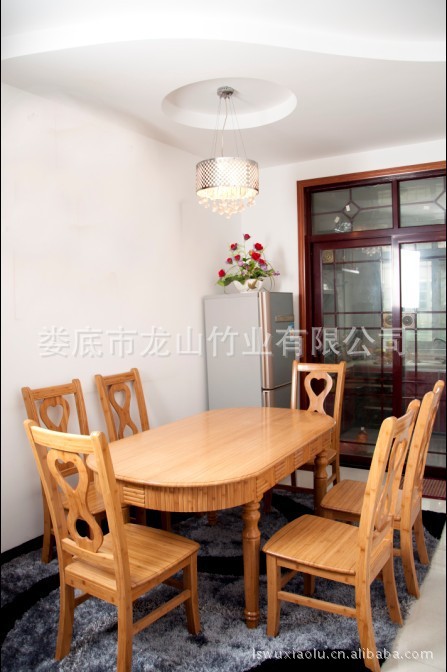 【厂家家具精品】娄底龙山楠竹竹业供应现代餐古典家具分析的图片