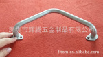 供应 弯管手柄 材料16X1.2冷轧钢管 表面喷高档银色粉