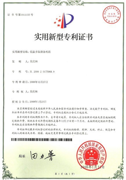 專利1