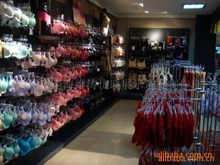批发采购服装<em>陈列</em>架、中岛架-设计订造内衣店