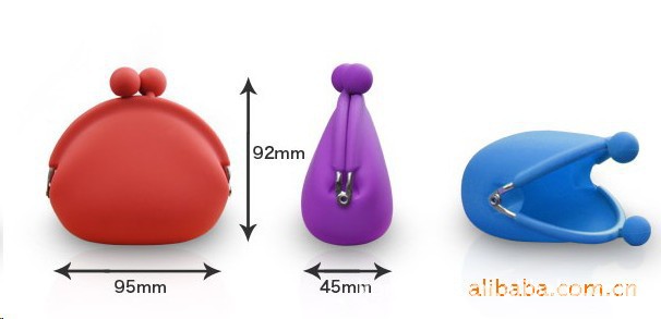 胶钥匙包 硅胶硬币包客户可根据自己的要求定