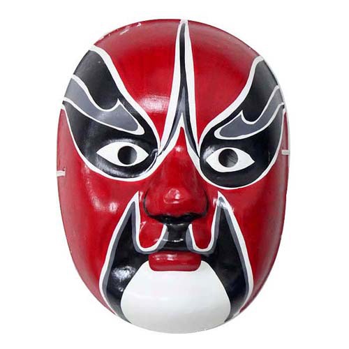 w75游戏表演 中式京剧脸谱 高档纸浆 国粹京剧