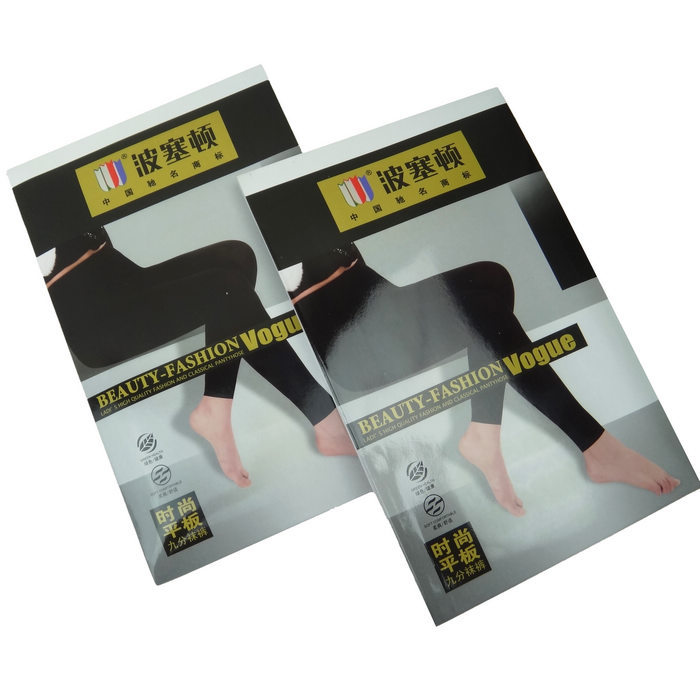 【S9058波塞顿<em>女士</em>平板九分袜<em>裤</em> 天鹅绒黑色