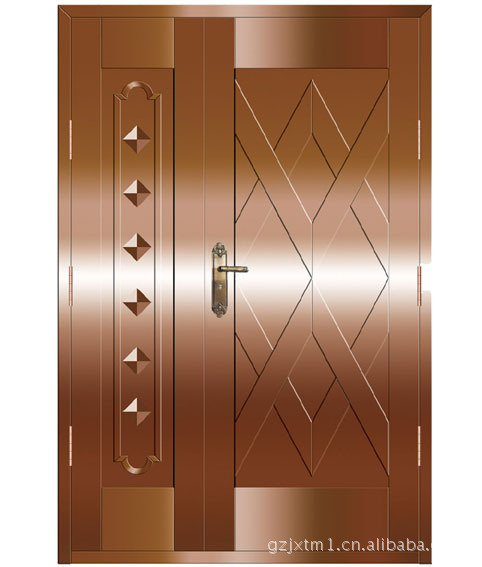 匠鑫厂家直销优质防盗字母门 图片