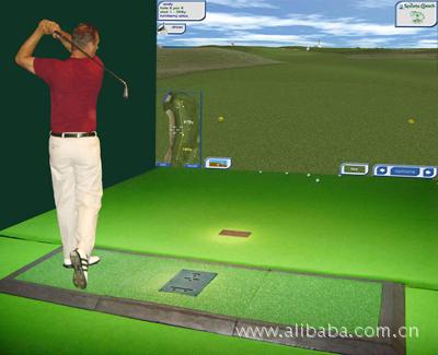 室内模拟器 高尔夫模拟器 传感器 高尔夫软件 球