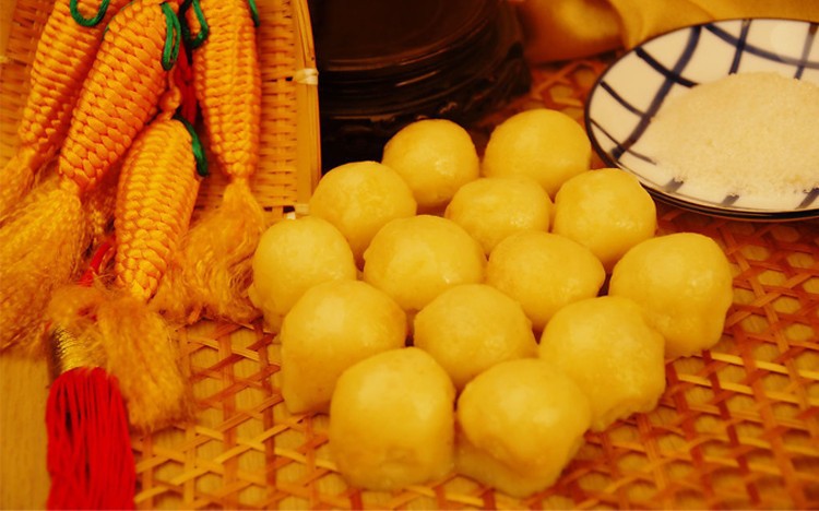 东北特产粘豆包280克 可常温保存 真空包装绿