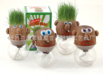 塑料杯非洲草娃娃 长草娃娃/草头娃娃 创意礼品 专利产品