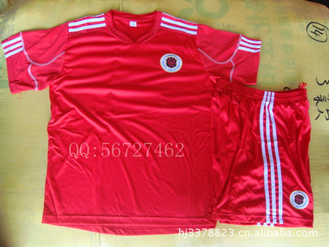 【批发香港国家队红色球衣足球运动服】价格,