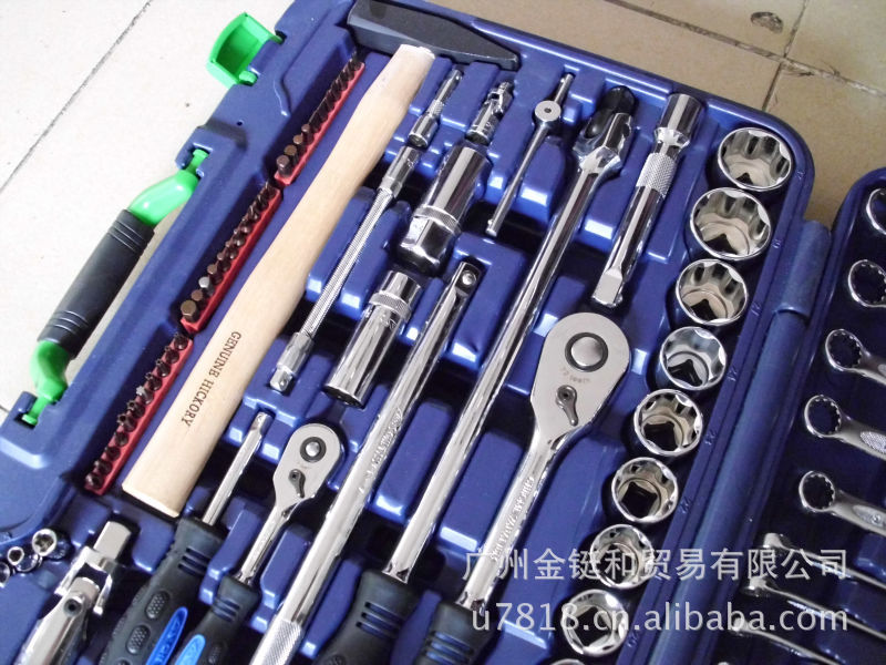 101PCS汽修套筒扳手工具组汽保工具汽修工具
