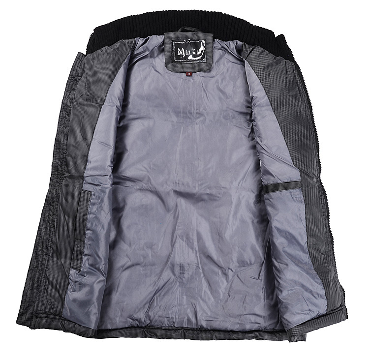 【2011新款 立领宽松<em>多兜</em>格子<em>男式</em>休闲短款棉