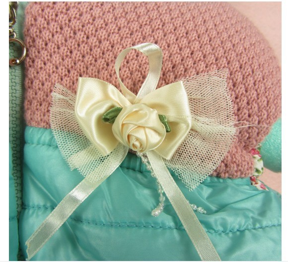 2012时尚<em>女童可爱秋冬</em>新款韩版小花棉<em>马甲加</em>