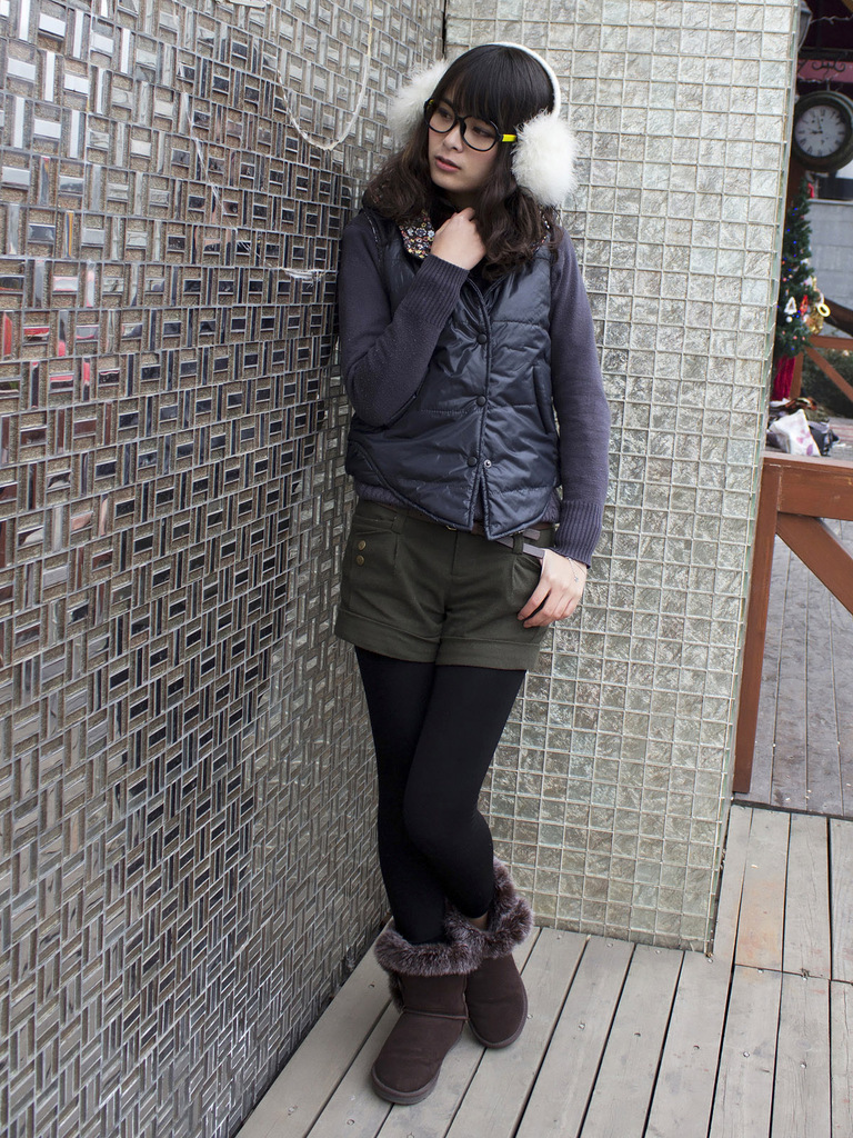 20112秋冬季新款<em>女式</em>加棉<em>小背心马甲</em>118 - 阿