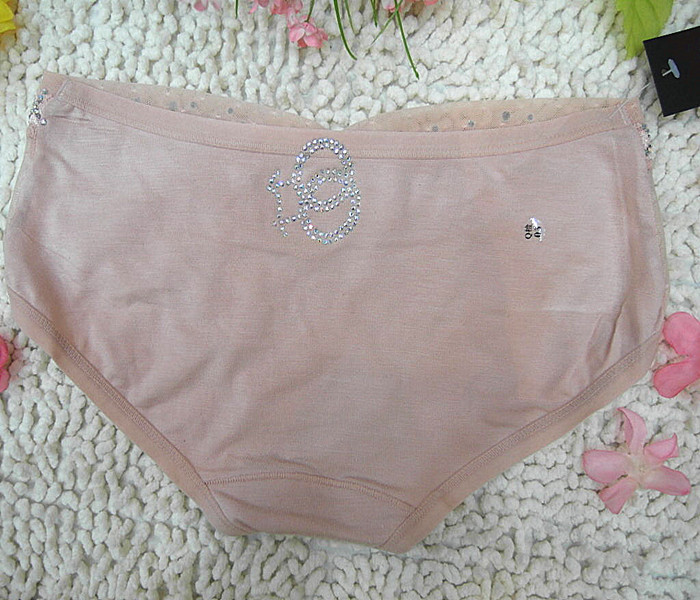 【2012新款肤色性感<em>纯棉内裤女低腰</em>莫代尔棉