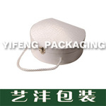 厂家可供应 热卖流行 白色精美 手提式 珠宝饰品盒(精品推荐!)