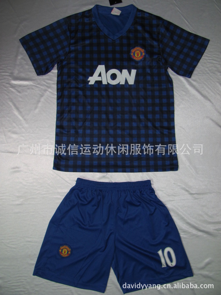 足球、篮球服-供应2012-13新款英超童装主客场