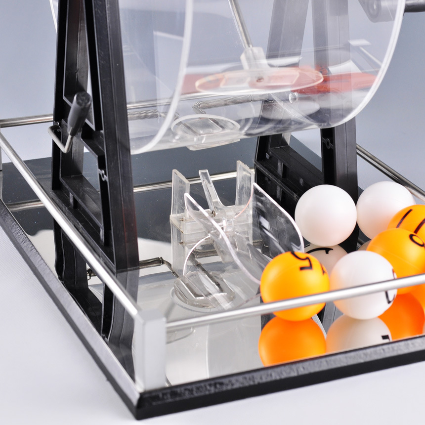 有机玻璃制品-【厂家直销】高档手动摇奖机 摇