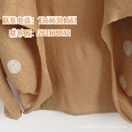 批发采购<em>女式针织衫</em>-日单日系复古波点森女文