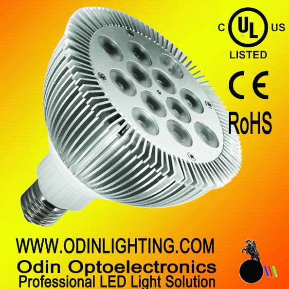 UL/Cul ecoxotic led par30 par38 pse color 12x1w