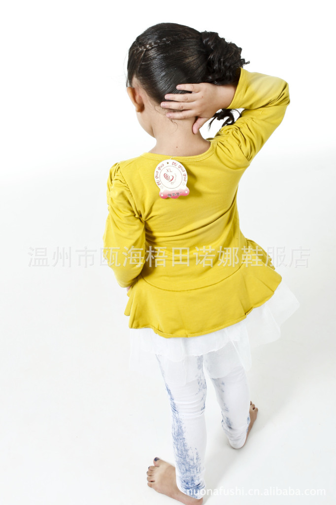 童装女童春装2012新款 韩版女童长袖连衣裙 秋