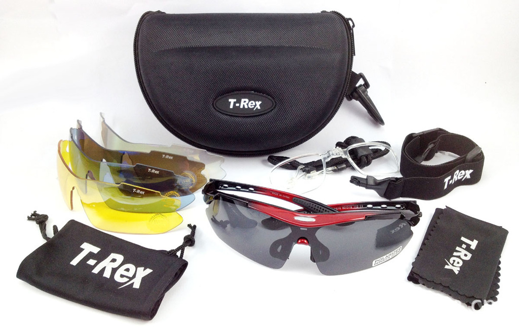 广州户外偏光运动眼镜厂家-批发骑行眼镜套装