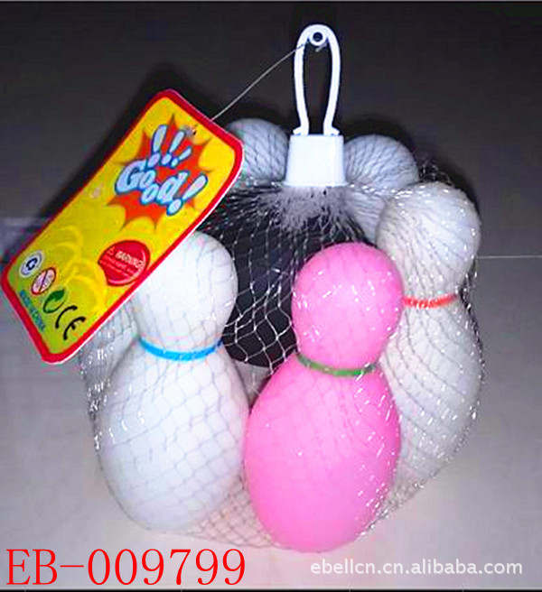 搪胶保龄球(软胶) 球类玩具 儿童益智玩具 运动