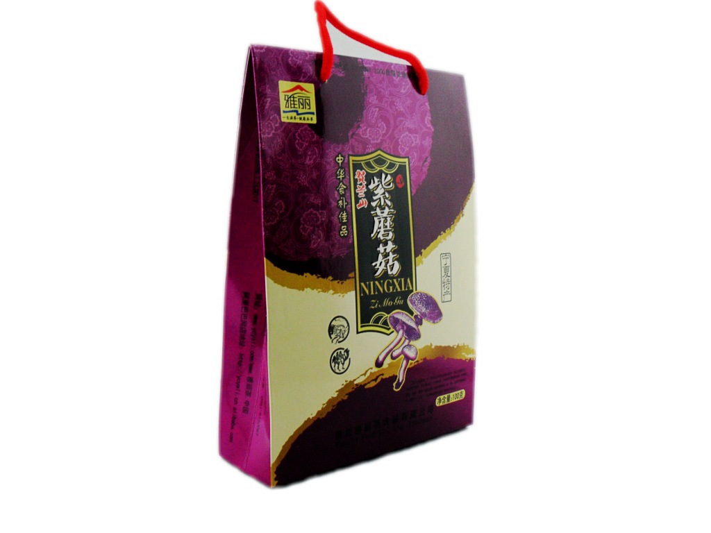 【雅麗官方】供應100g 天然 野生紫蘑菇 袋裝
