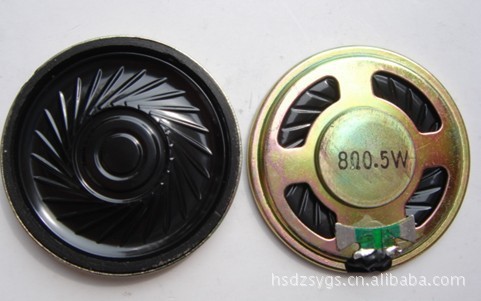 厂家供应36mm高5mm超薄内磁8欧0.5w麦喇,喇叭扬声器