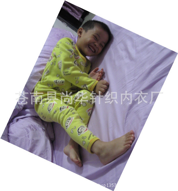 爆款冬季<em>儿童</em>保暖内衣加厚加绒<em>儿童睡衣棉</em>内衣