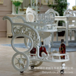 供应:TY-CL007 高档豪华法式家居餐厅家具&酒推车 餐车 直销