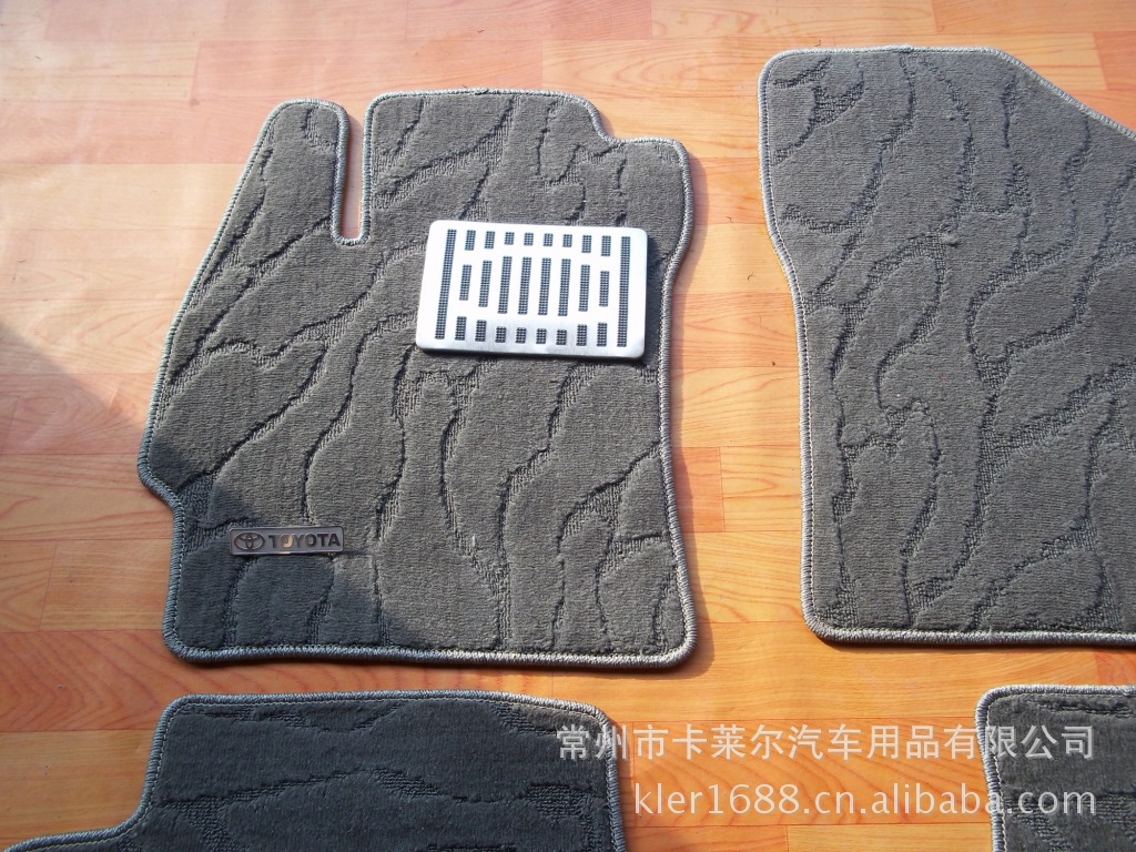 丰田汽车脚垫普锐斯加厚脚垫普拉多绒面脚垫霸