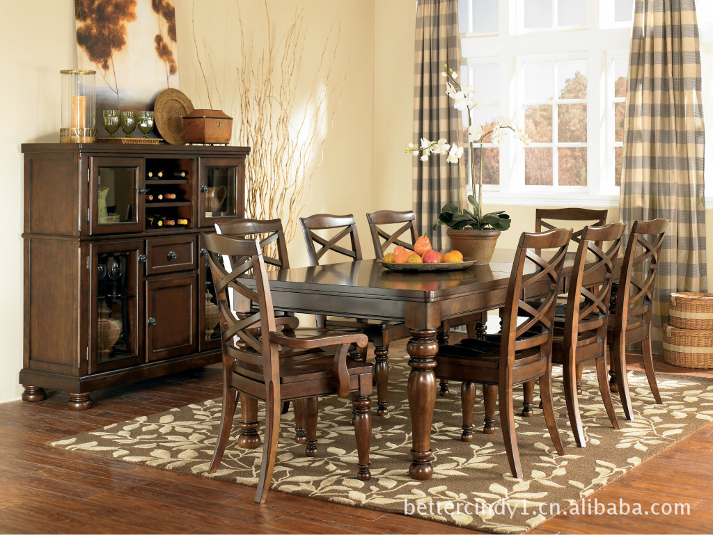 【餐厅系列家具美式田园风格出口成套家具】