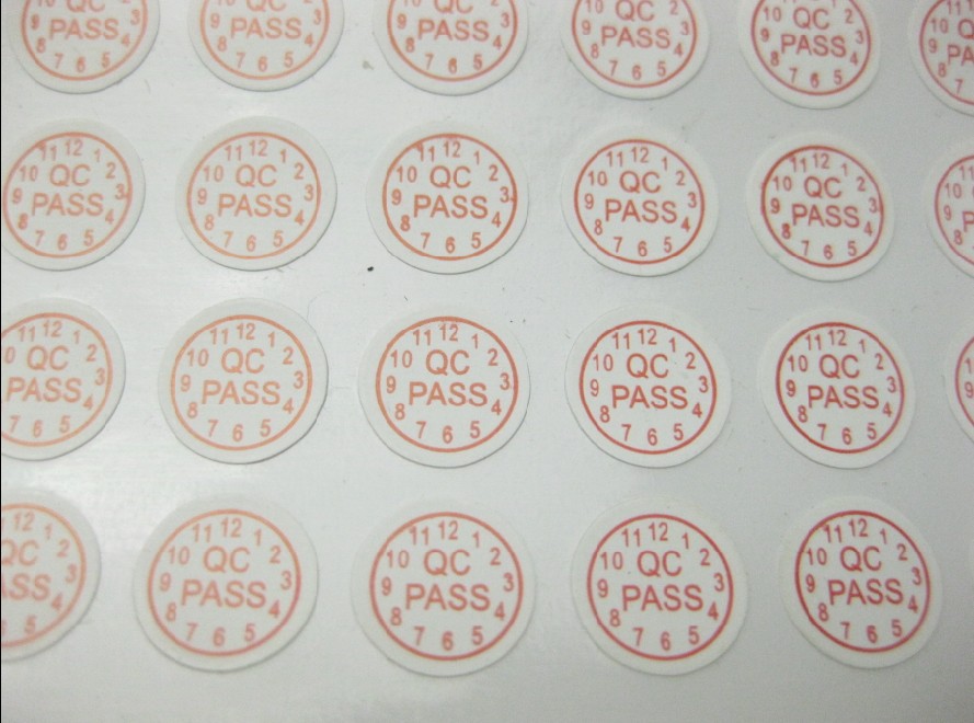 QC PASS标签 不干胶QC PASS标签 不干胶标