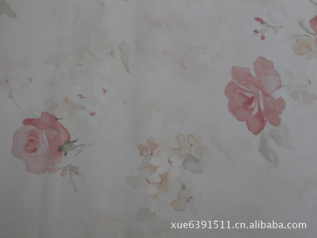 美国纯纸 环保 卧室客厅 田园风格-墙纸、壁纸