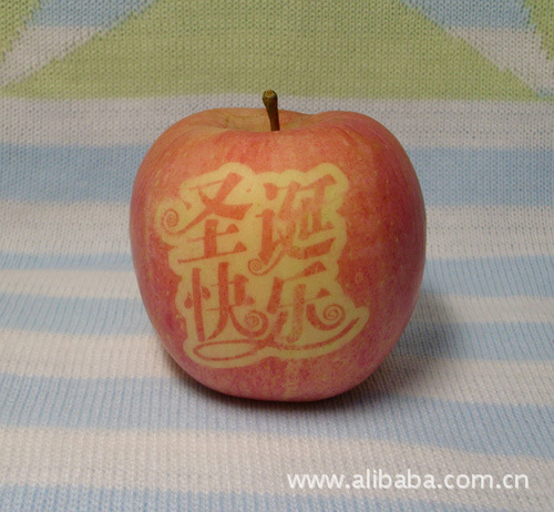 【平安果(圣诞快乐图案) 红富士苹果】价格,厂