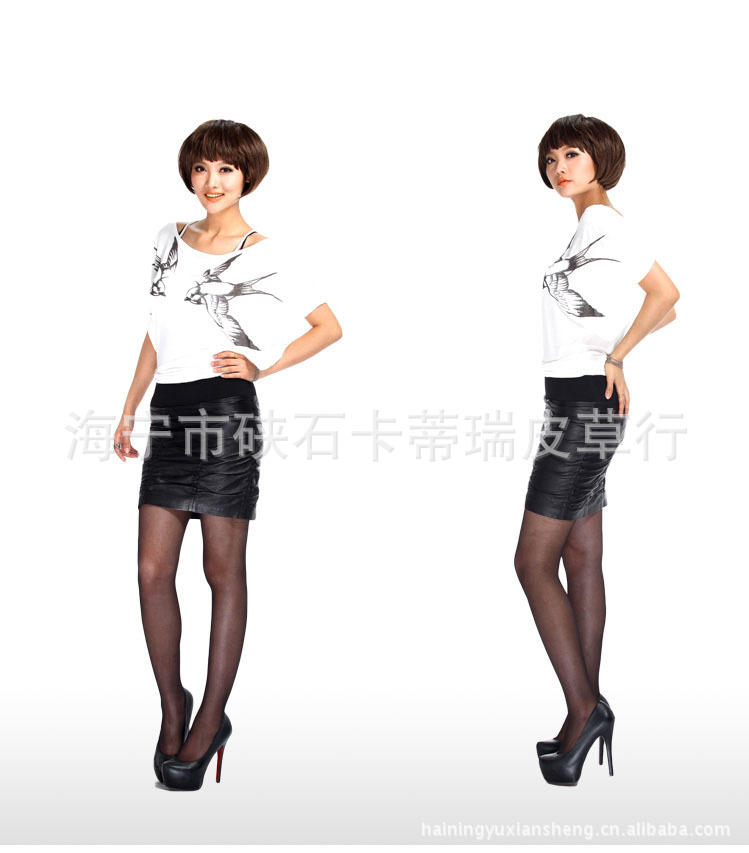 <em>品牌</em>女装秋冬装2012新款<em>短裤真皮</em>皮裤 修身显