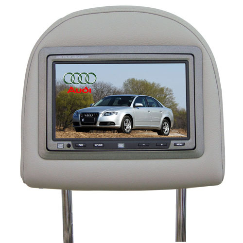 奥迪A4专用头枕液晶显示器图片,奥迪A4专用头