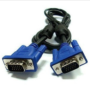 VGA线 蓝色头3+5+B VGA视频线 显示器连接电