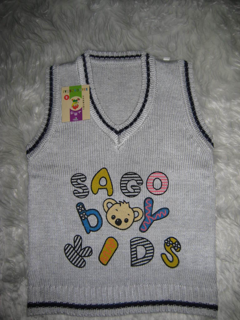 毛衣<em>背心</em>批发童装背心毛衣针织<em>马甲背心英文</em>男